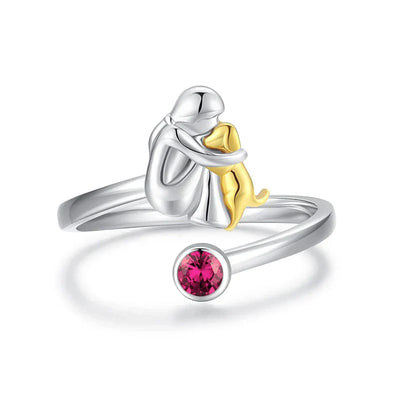 Rose™ - Ring with Dog Icon