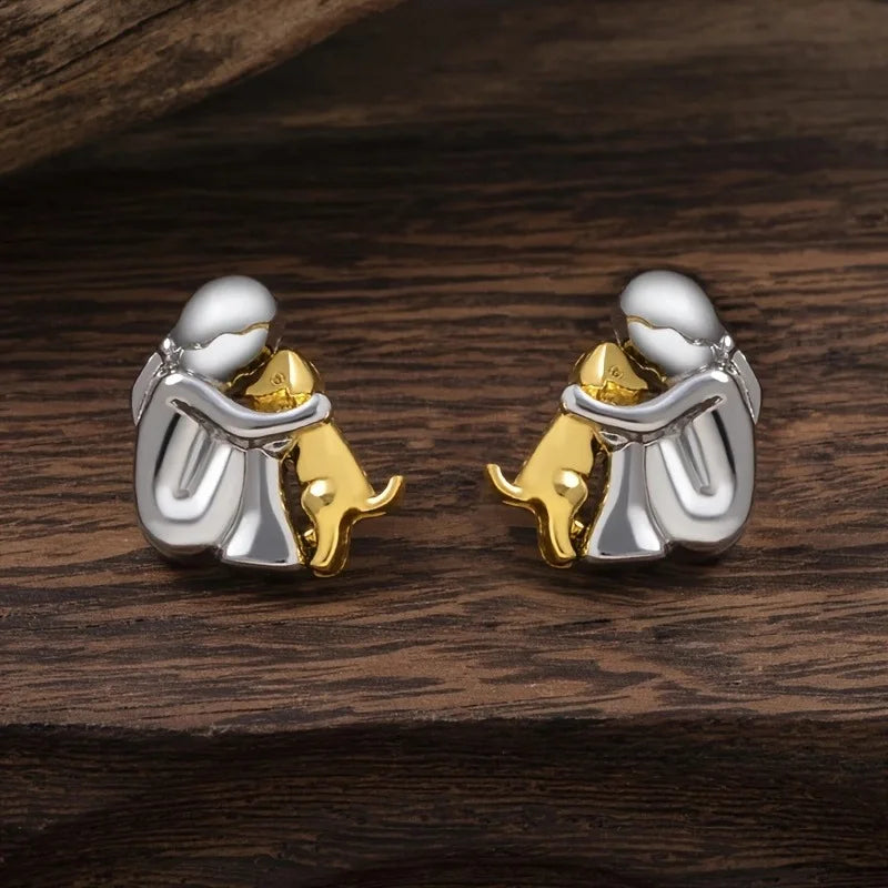 Lisa™ - Dog Icon Earrings