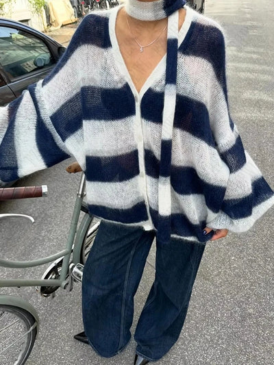 Harper™ – Oversized Striped Sweater