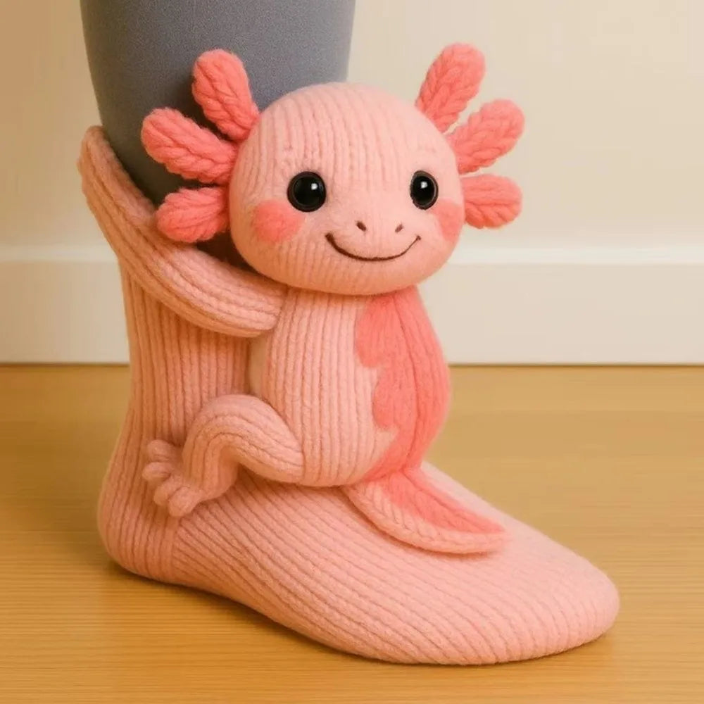 Cute Pink Dragon Socks™