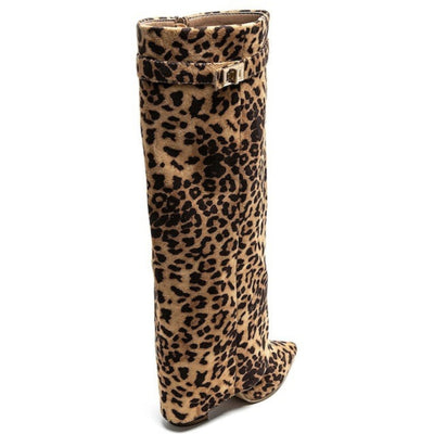 Soft Ladies' Boots 9501A - Leopard
