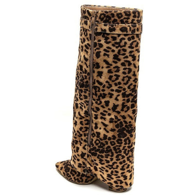 Soft Ladies' Boots 9501A - Leopard