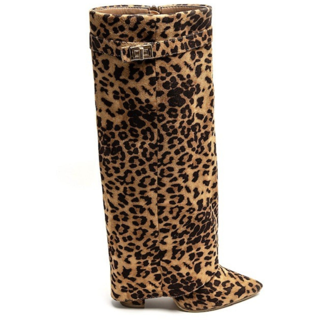 Soft Ladies' Boots 9501A - Leopard