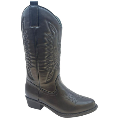 Solange ladies' cowboy boots 7991 - Black