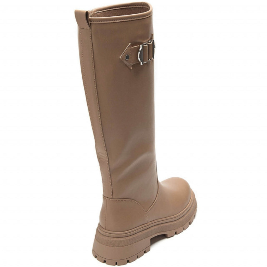 Sylviane knee-high boots 1639 - Khaki
