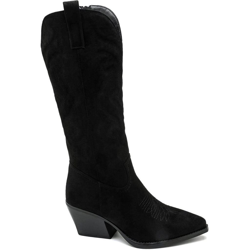 Talia women's cowboy boots 5677-1 - Black