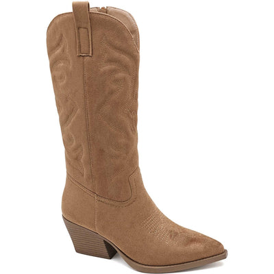 Talia women's cowboy boots 5677-1 - Camel