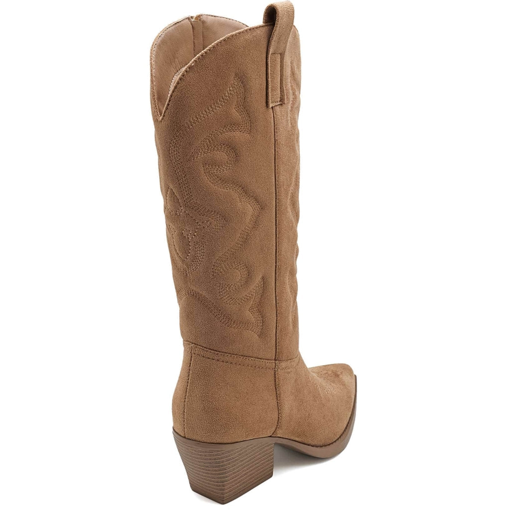 Talia women's cowboy boots 5677-1 - Camel