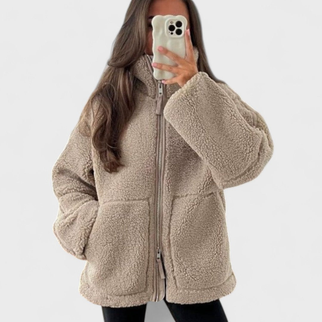 Kaja - Soft Teddy Coat