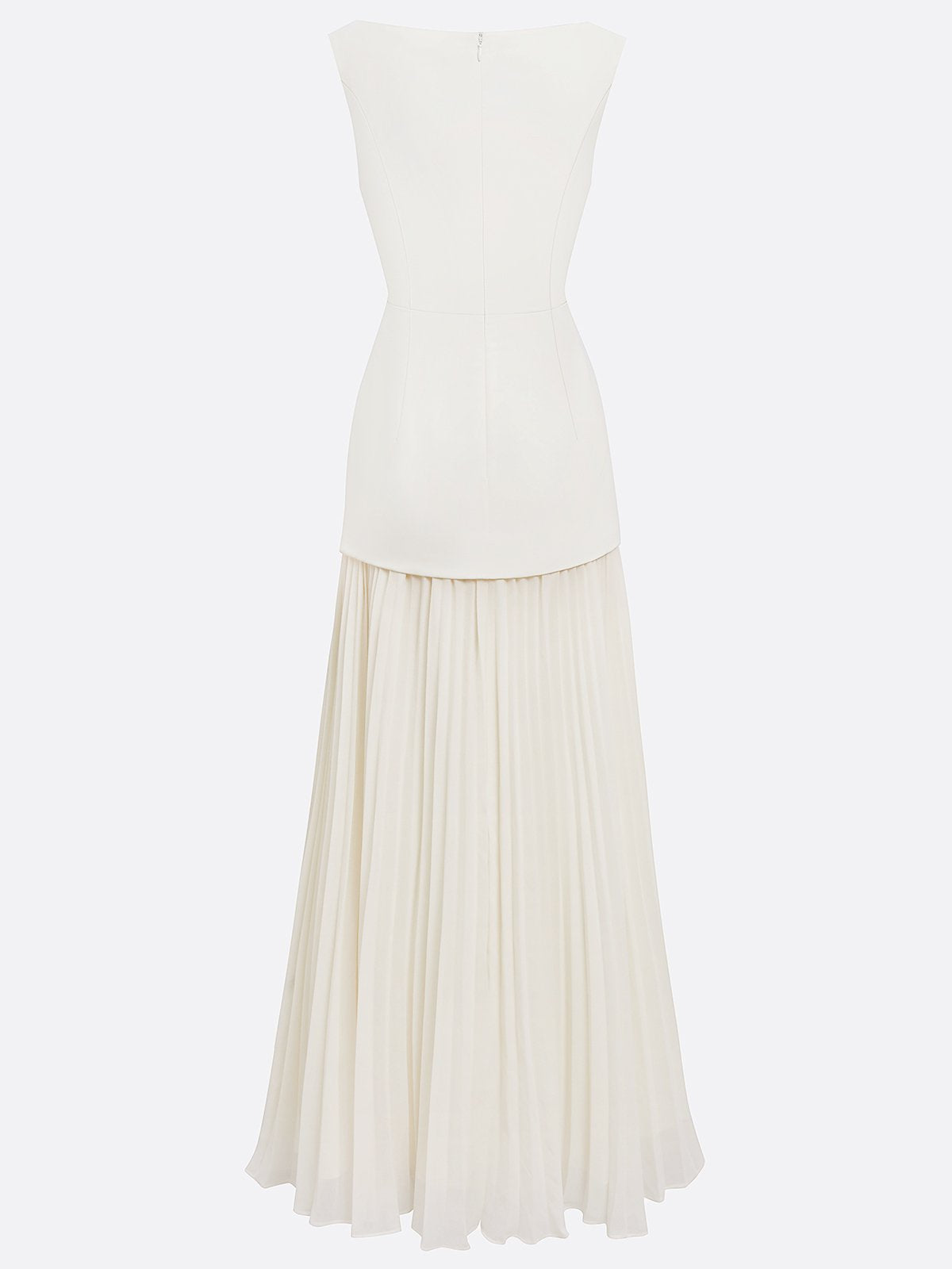 ELVIRA™ | Vestito lungo plissettato di design