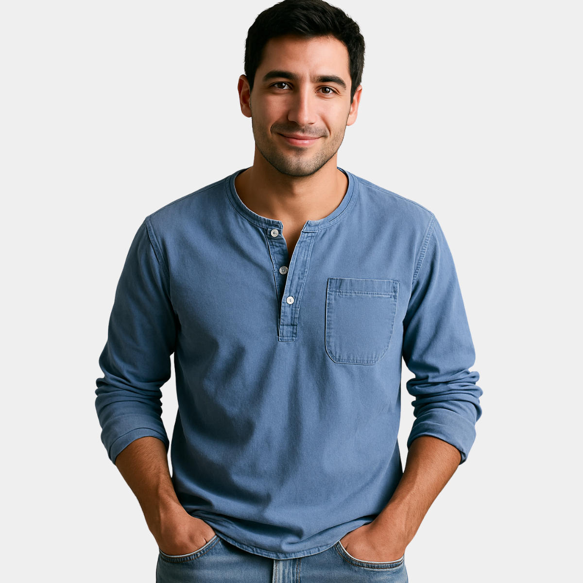 THOMAS | CAMICIA VINTAGE A MANICHE LUNGHE