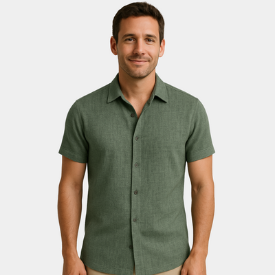 ALEANDRO™ | CAMICIA IN LINO CLASSICA