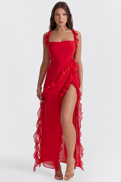 Alicia™ – Abito Elegante con Volant