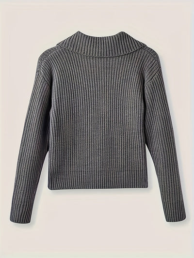 Alma | Cardigan in maglia a coste