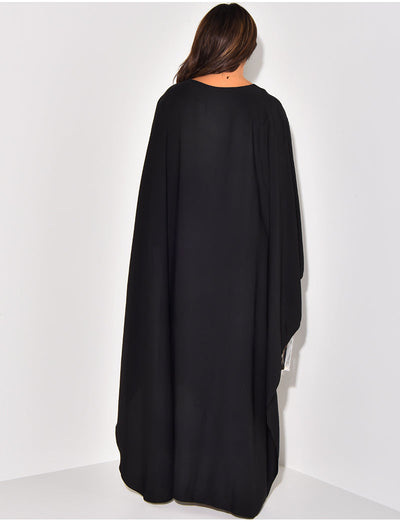 Salma™- Dress with Flowing Cape