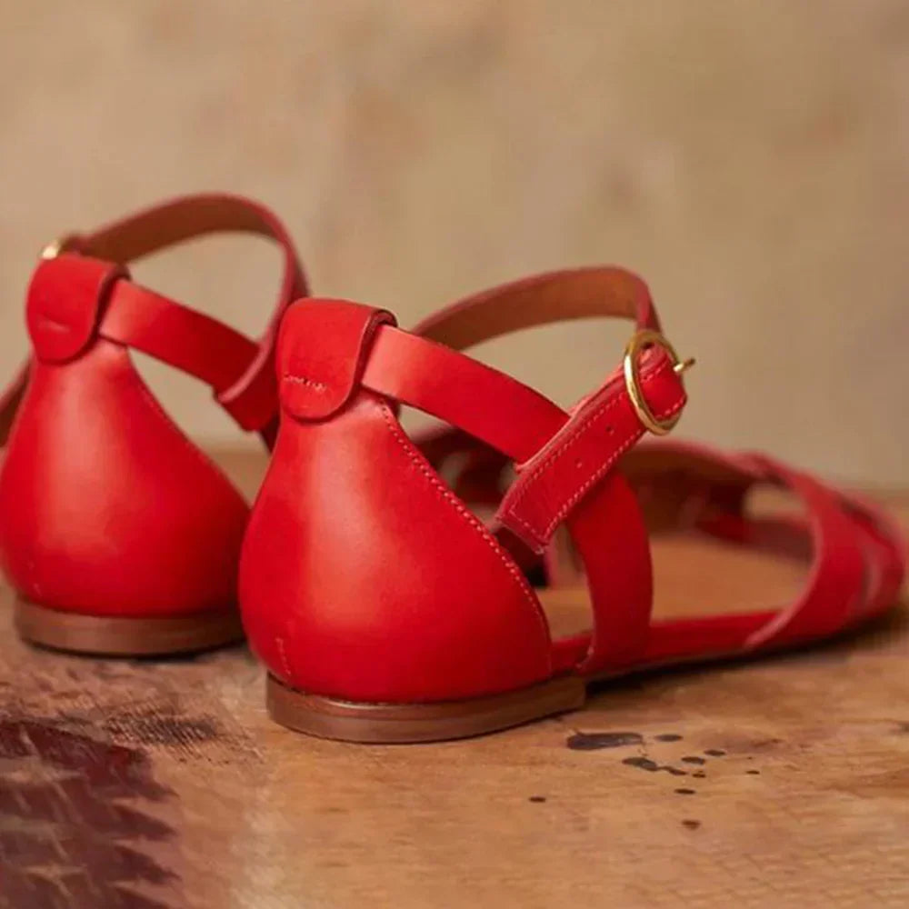 Alma™ | Strappy Flat Sandals