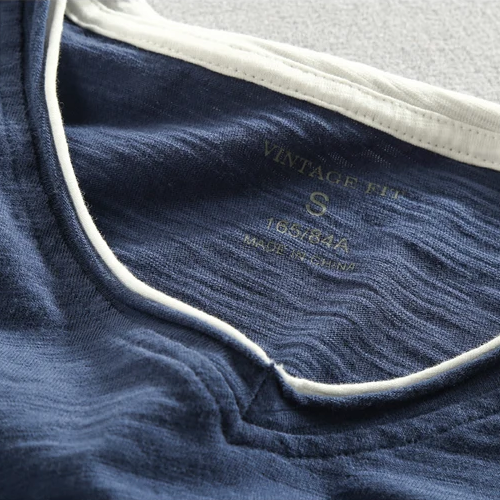 KAIDO | CAMICIA IN COTONE A MANICHE LUNGHE