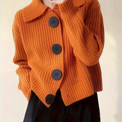 Madeline™ – Ribbed Knit Cardigan