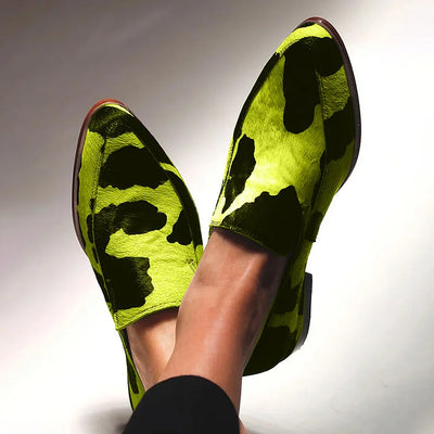 Alexandra™ | Statement Animal -Print Loafers