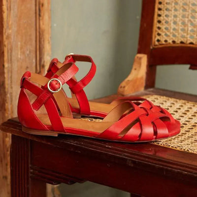 Alma™ | Strappy Flat Sandals