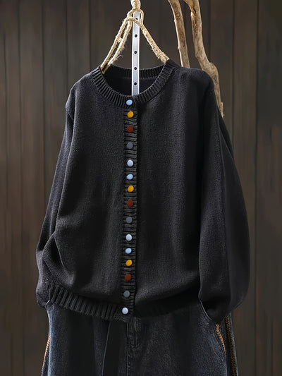 Abigail™ – Cozy Button Knit Cardigan