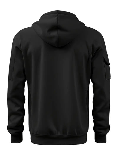 LUCA | FELPA IN PILE CASUAL CON CAPPUCCIO