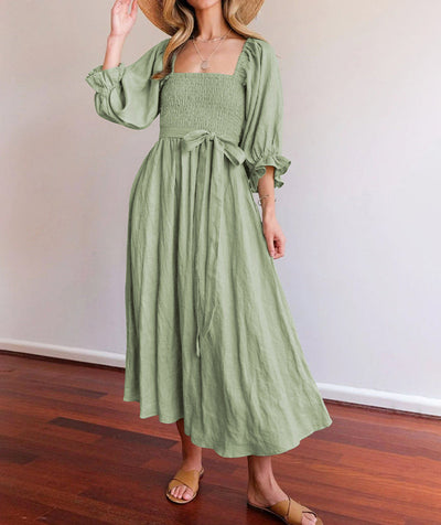 Mariah™ - Bow Dress with Long Sleeves
