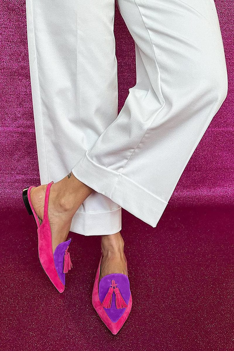 Tessa™ | Tassel Slingbacks