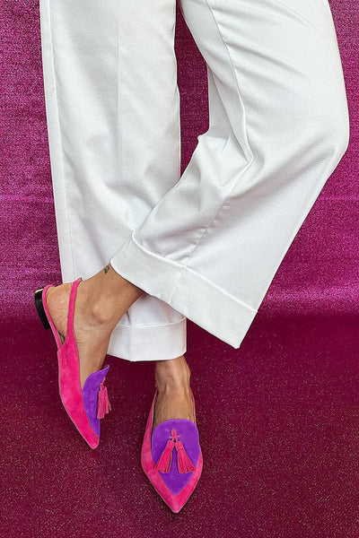 Tessa™ | Tassel Slingbacks