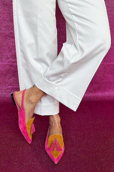 Tessa™ | Tassel Slingbacks