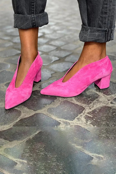 Francesca™ | Elegant Block Heel Pumps