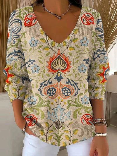 MARGAUX™ | V-neck sweater
