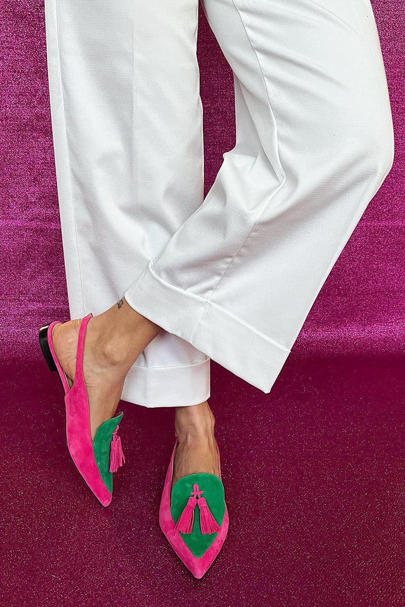 Tessa™ | Tassel Slingbacks