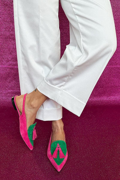 Tessa™ | Tassel Slingbacks