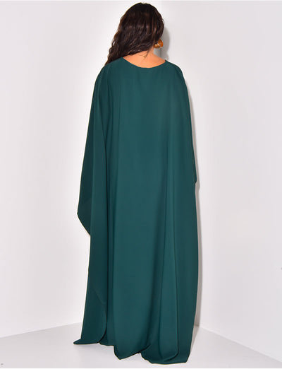 Salma™- Dress with Flowing Cape