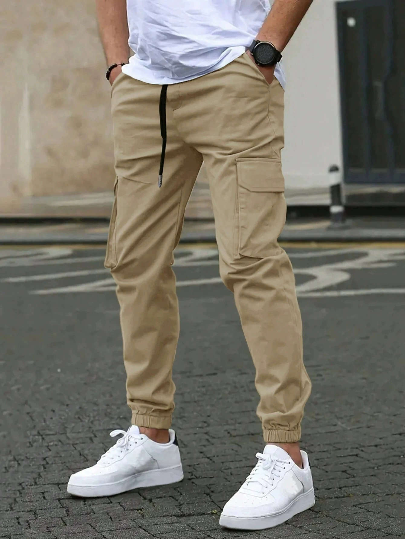 DAVIDE | PANTALONI CARGO JOGGER DA UOMO