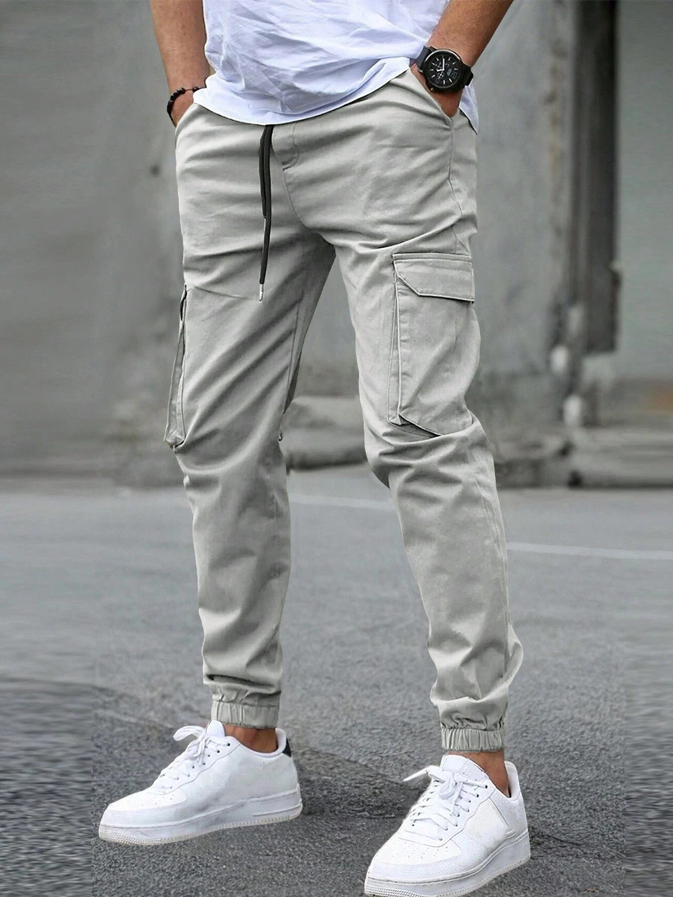 DAVIDE | PANTALONI CARGO JOGGER DA UOMO