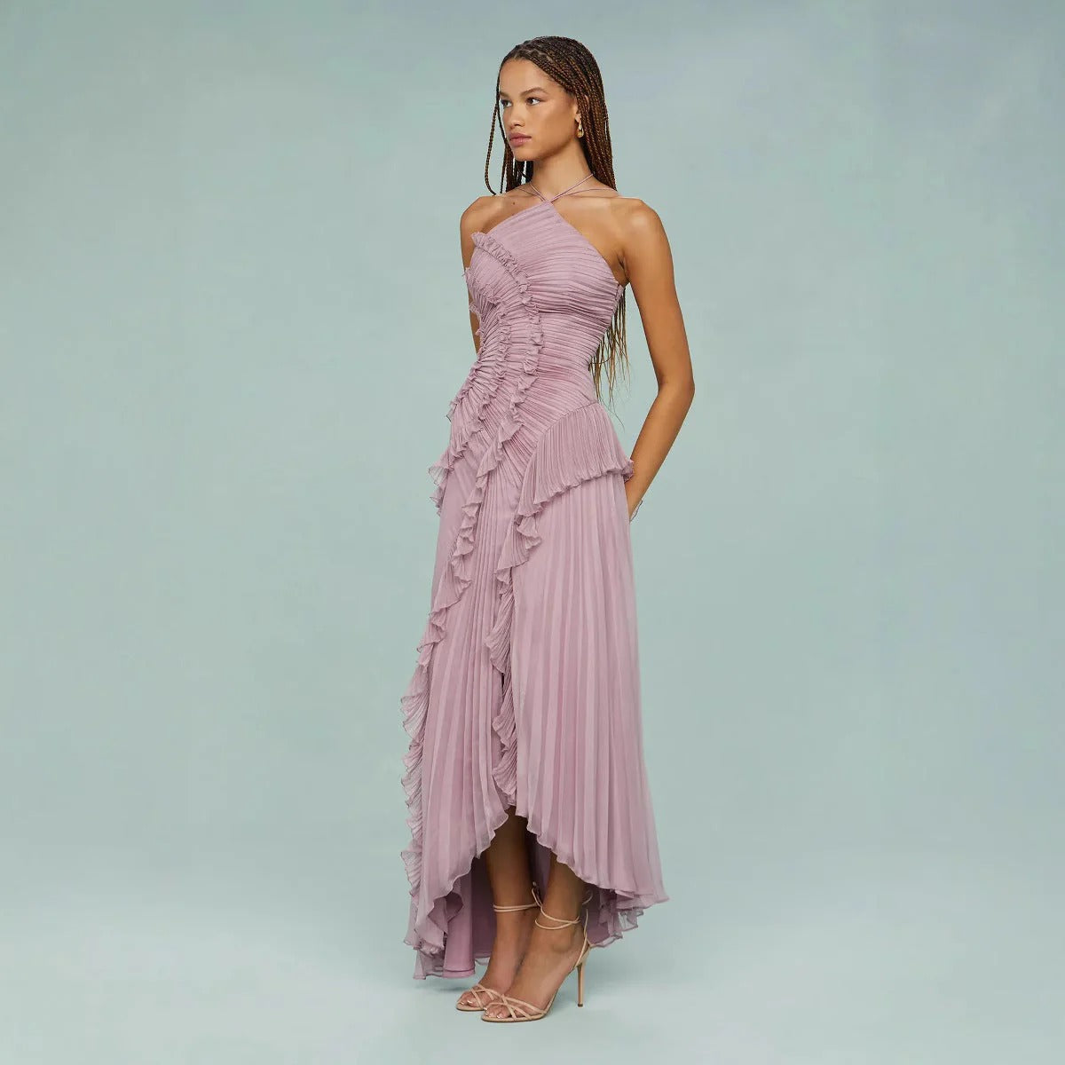 Marissa™ | Elegant Ruffled Dress