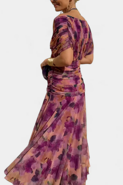Almudena™ | Long Dress with V-Neck