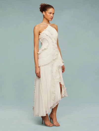 Marissa™ | Elegant Ruffled Dress