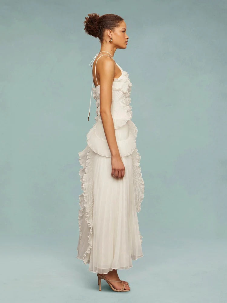 Marissa™ | Elegant Ruffled Dress