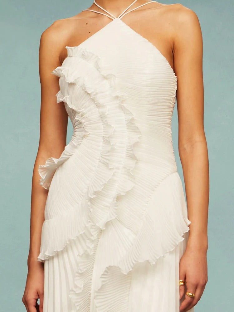 Marissa™ | Elegant Ruffled Dress
