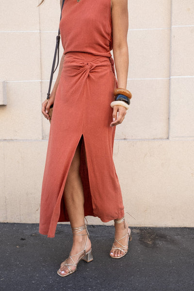 Isabella™ – Gonna Lunga Drappeggiata