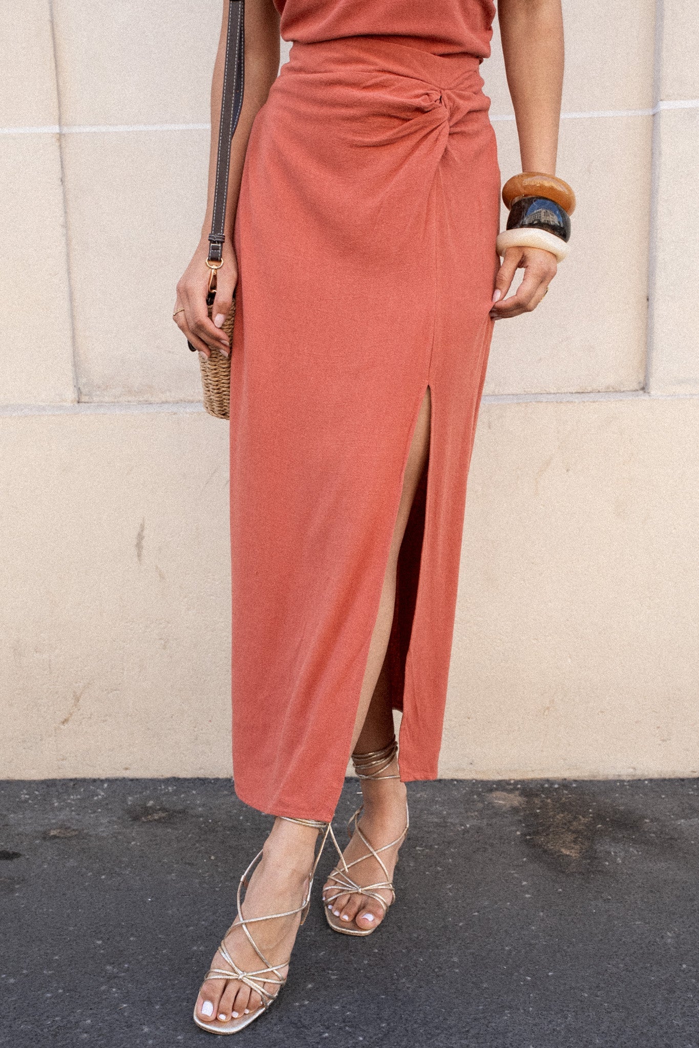 Isabella™ – Gonna Lunga Drappeggiata