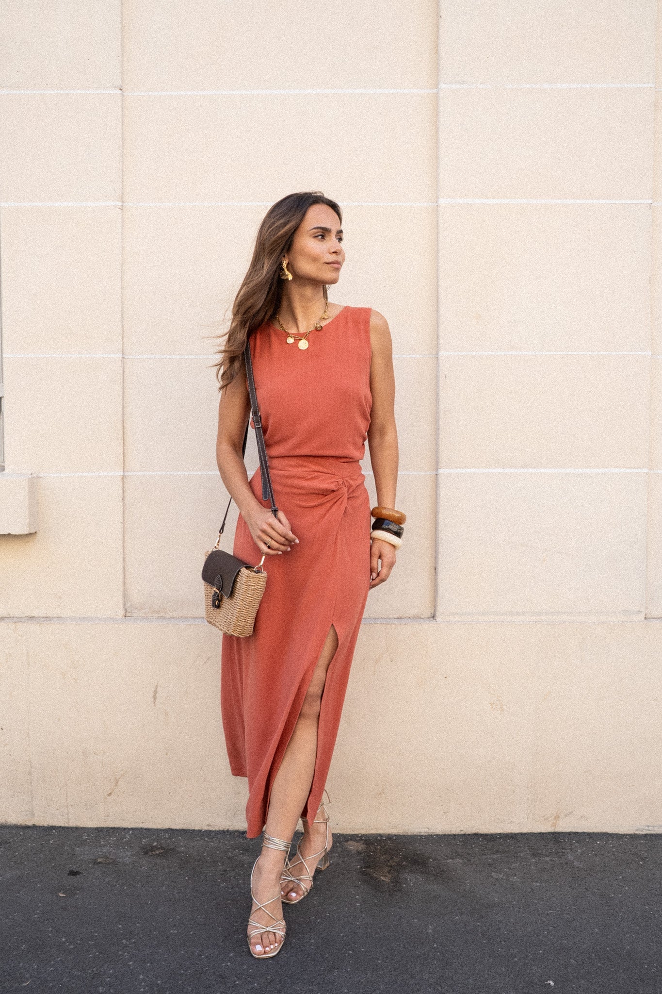 Isabella™ – Gonna Lunga Drappeggiata