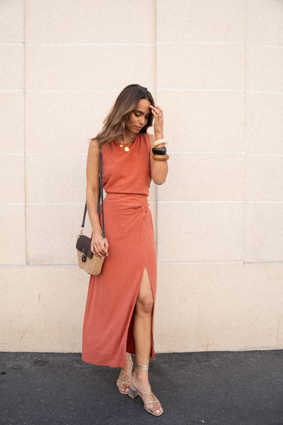 Isabella™ – Gonna Lunga Drappeggiata