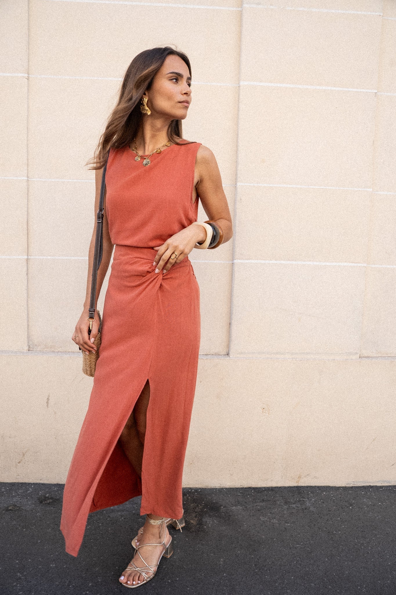 Isabella™ – Gonna Lunga Drappeggiata