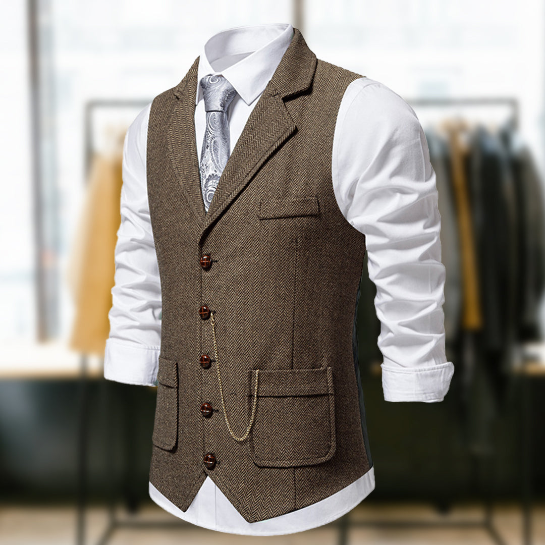 FEDRO™ | GILET ARTIGIANALE VINTAGE