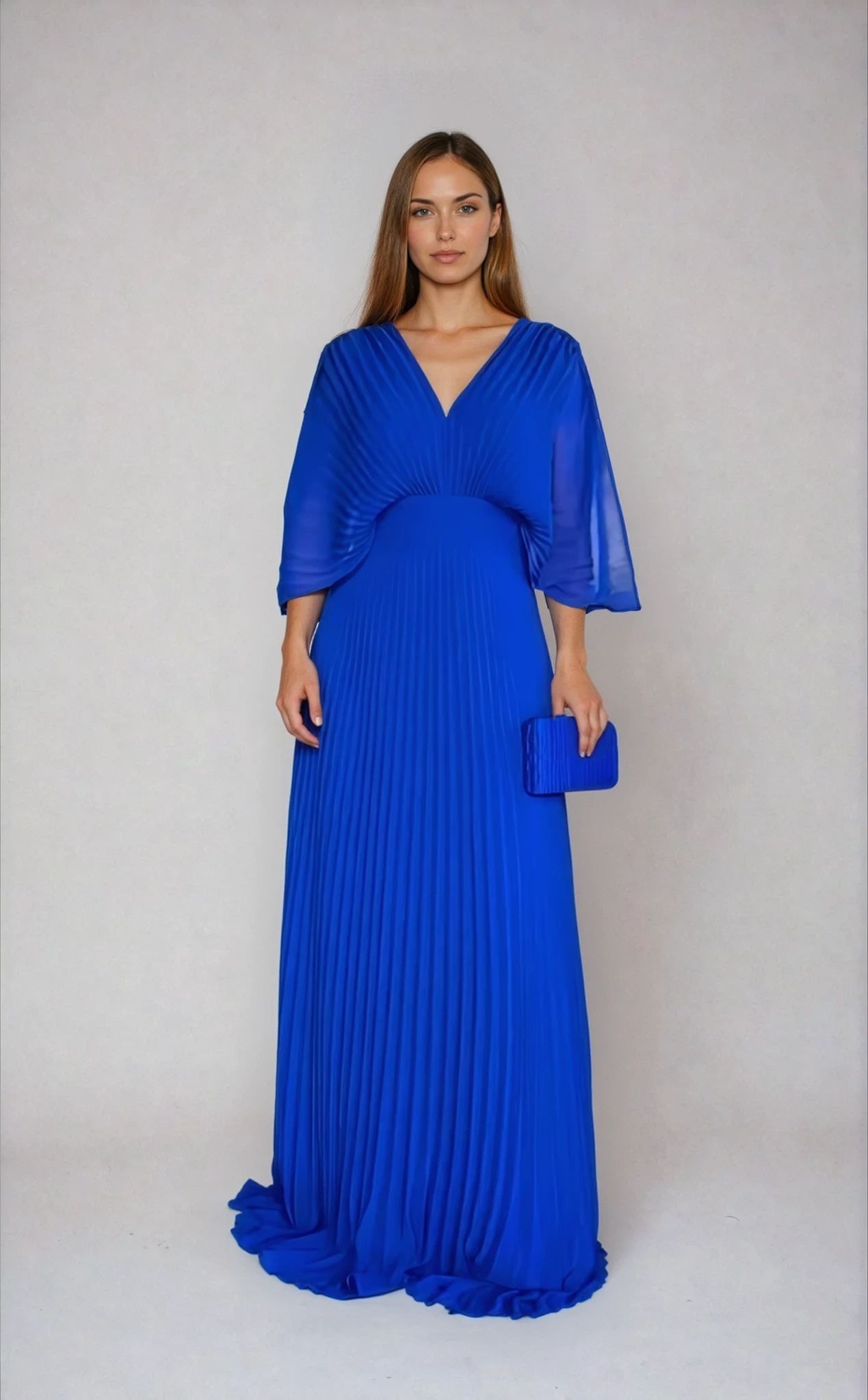 Olga™ - Classic Pleated Dress