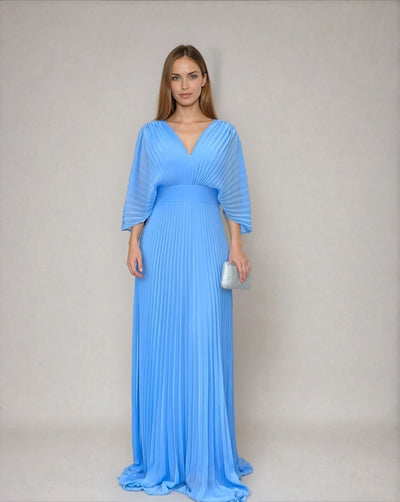 Olga™ - Classic Pleated Dress